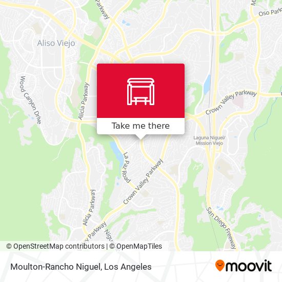 Moulton-Rancho Niguel map