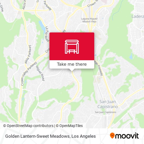 Mapa de Golden Lantern-Sweet Meadows