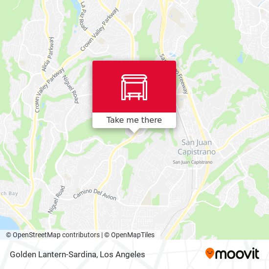 Golden Lantern-Sardina map