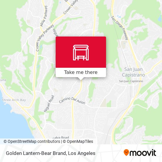 Golden Lantern-Bear Brand map