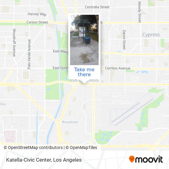 Mapa de Katella-Civic Center