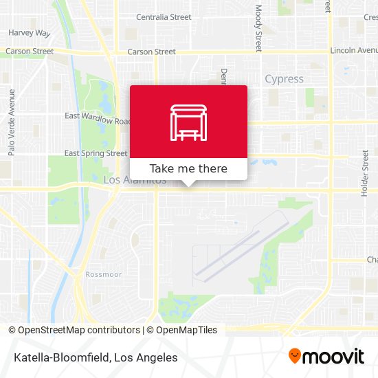 Mapa de Katella-Bloomfield