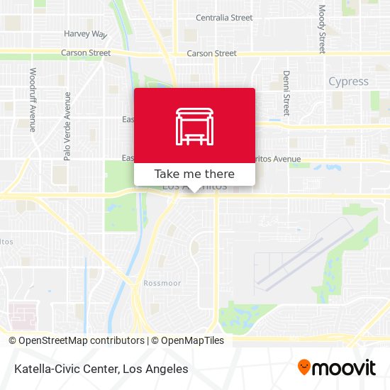 Katella-Civic Center map