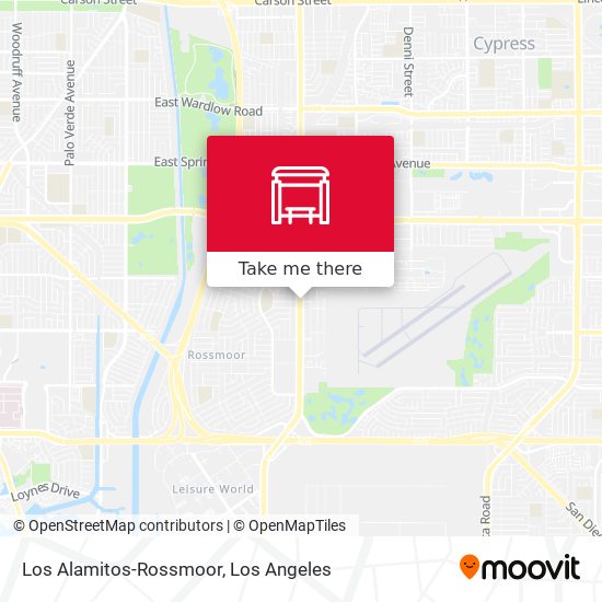 Los Alamitos-Rossmoor map