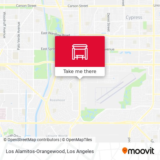 Los Alamitos-Orangewood map