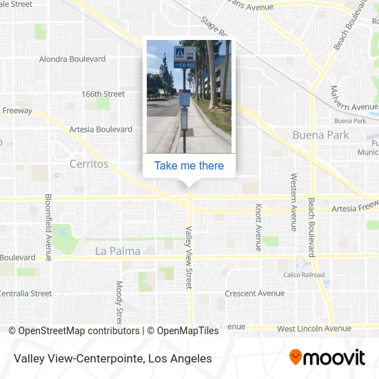 Valley View-Centerpointe map