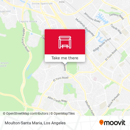 Moulton-Santa Maria map