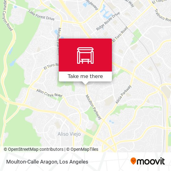Mapa de Moulton-Calle Aragon