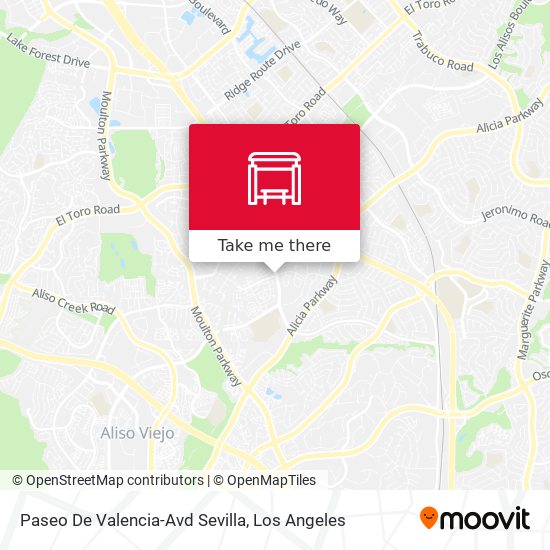Paseo De Valencia-Avd Sevilla map