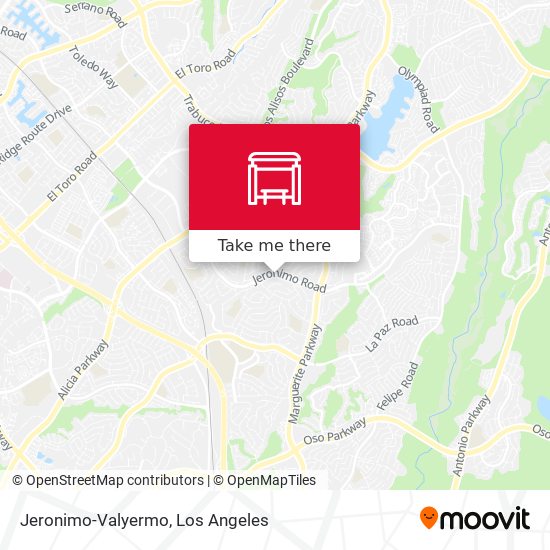 Mapa de Jeronimo-Valyermo