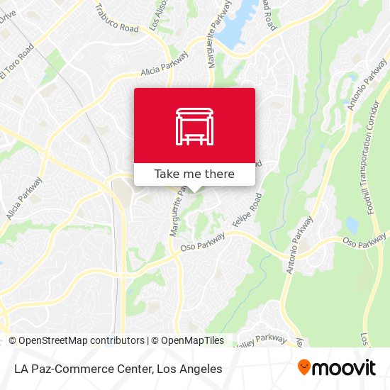 LA Paz-Commerce Center map