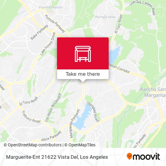 Mapa de Marguerite-Ent 21622 Vista Del
