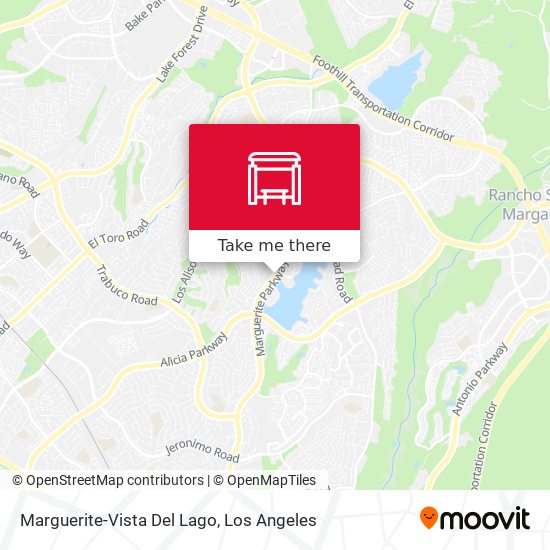 Mapa de Marguerite-Vista Del Lago