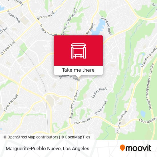 Mapa de Marguerite-Pueblo Nuevo