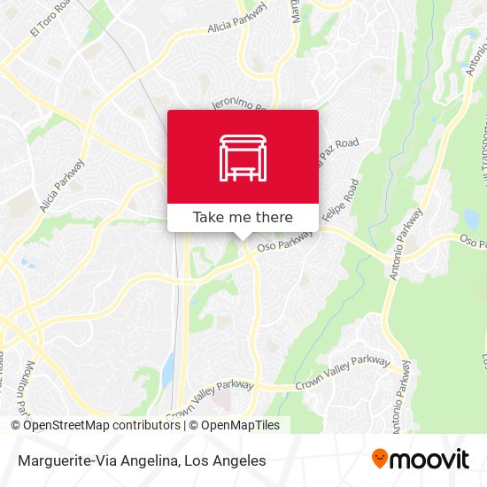 Marguerite-Via Angelina map