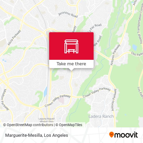 Mapa de Marguerite-Mesilla