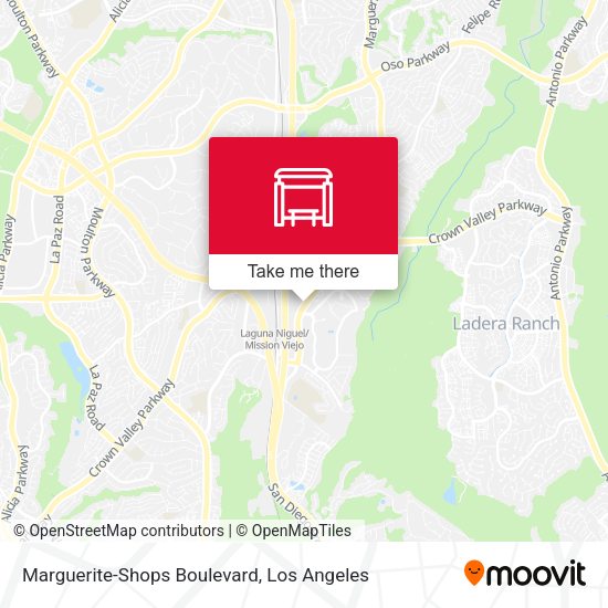 Mapa de Marguerite-Shops Boulevard