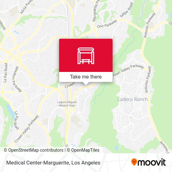 Medical Center-Marguerite map