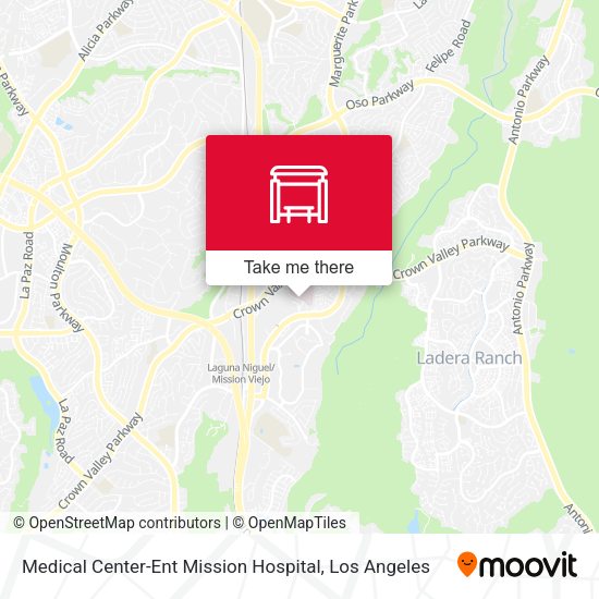 Mapa de Medical Center-Ent Mission Hospital