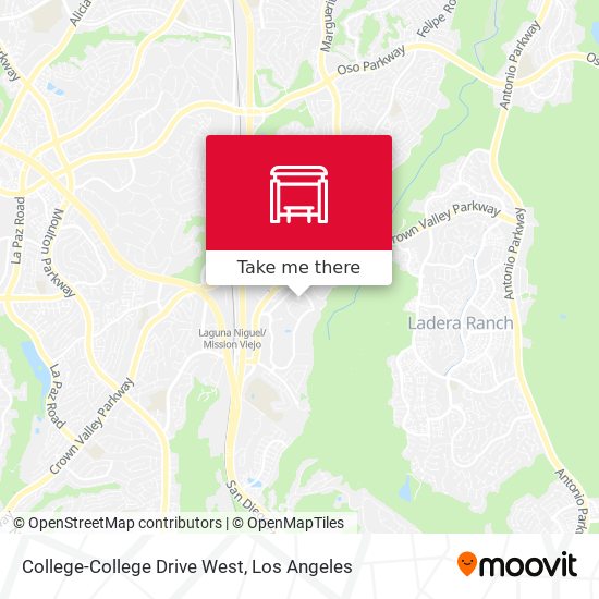 Mapa de College-College Drive West