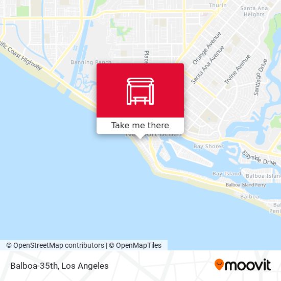 Mapa de Balboa-35th