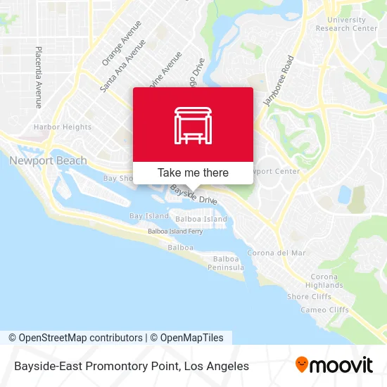 Bayside-East Promontory Point map