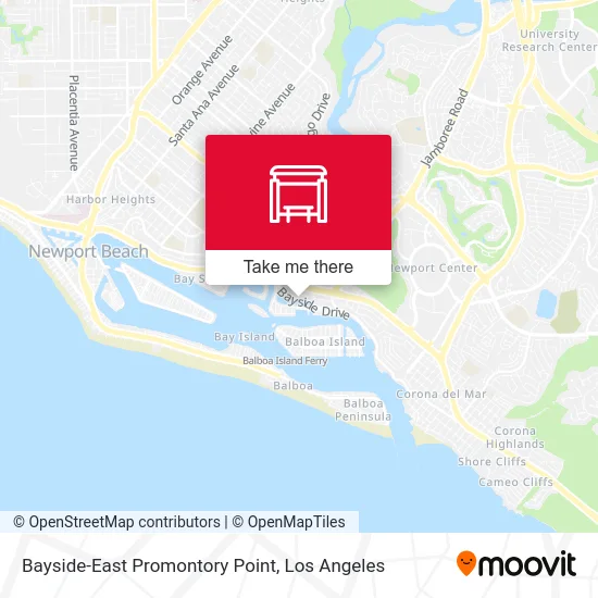 Bayside-East Promontory Point map