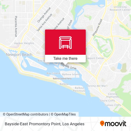 Mapa de Bayside-East Promontory Point