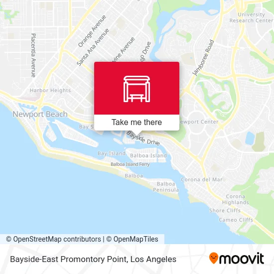 Bayside-East Promontory Point map