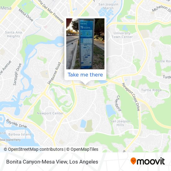 Bonita Canyon-Mesa View map
