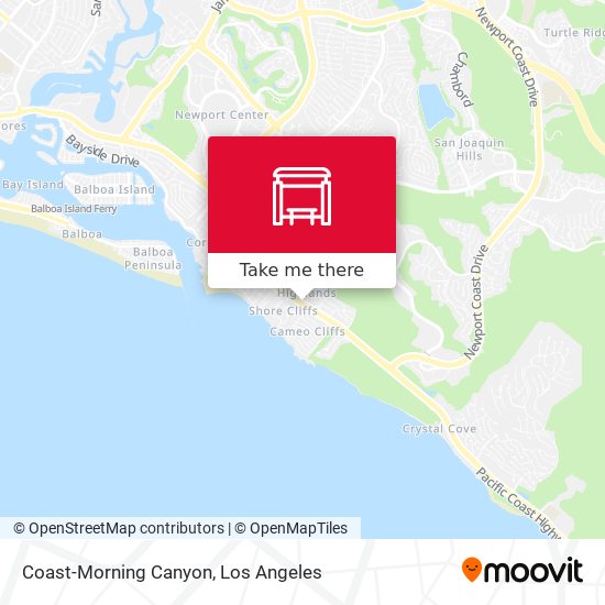 Coast-Morning Canyon map