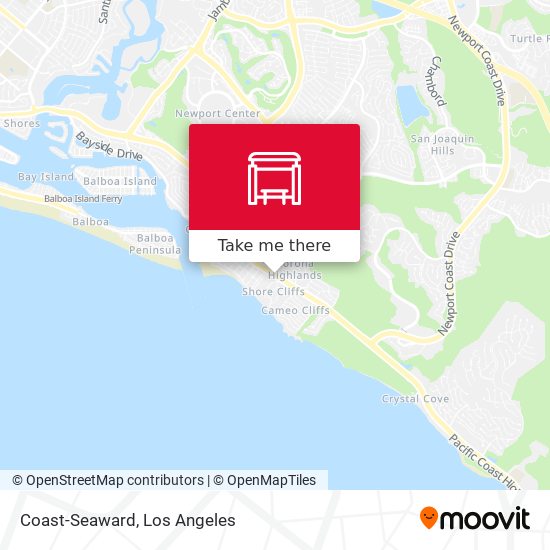 Mapa de Coast-Seaward