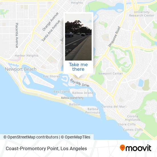 Coast-Promontory Point map