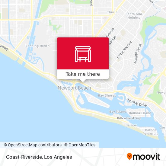Mapa de Coast-Riverside