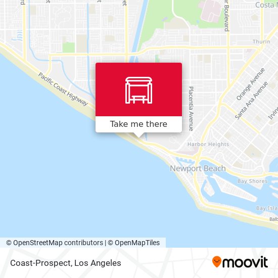 Mapa de Coast-Prospect