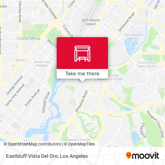 Eastbluff-Vista Del Oro map