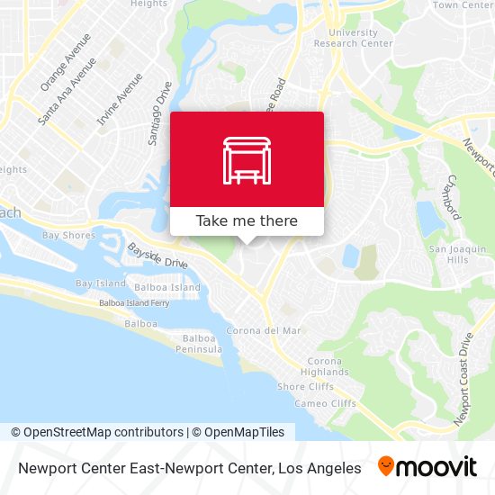 Newport Center East-Newport Center map