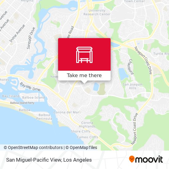 San Miguel-Pacific View map