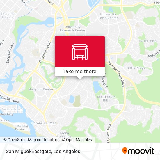 Mapa de San Miguel-Eastgate