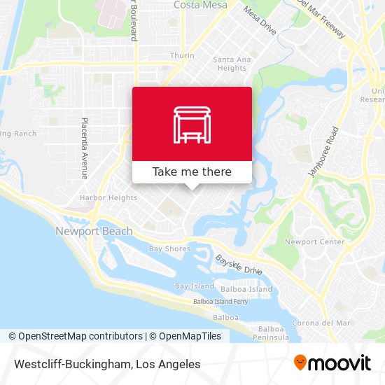 Westcliff-Buckingham map