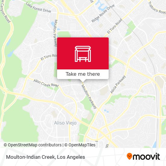 Mapa de Moulton-Indian Creek