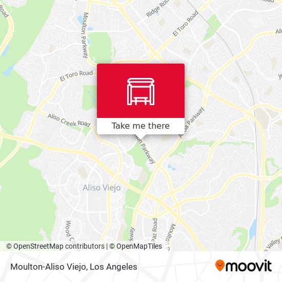 Mapa de Moulton-Aliso Viejo