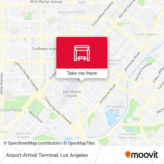 Airport-Arrival Terminal map