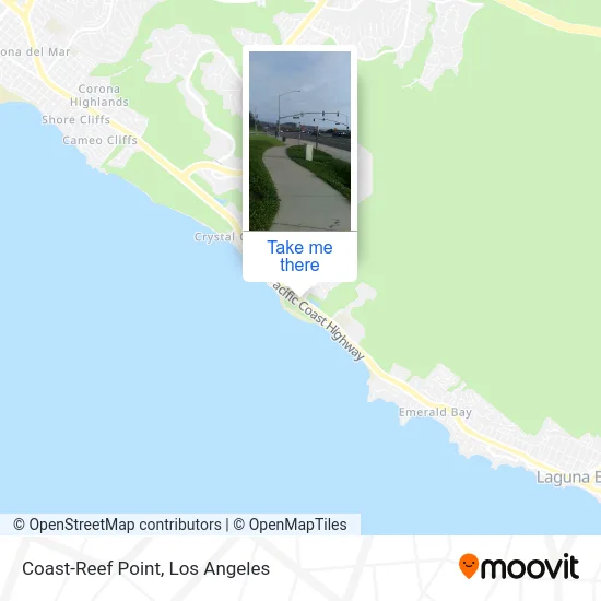 Coast-Reef Point map