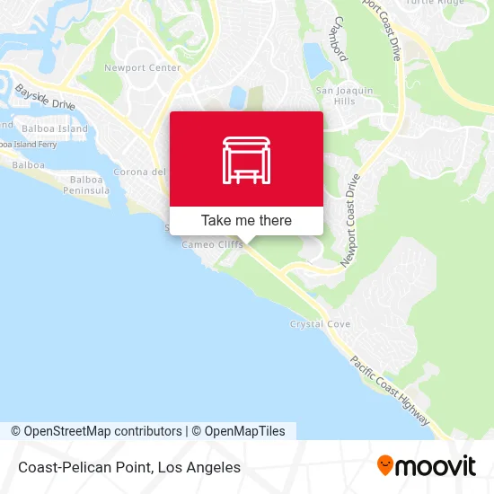 Coast-Pelican Point map