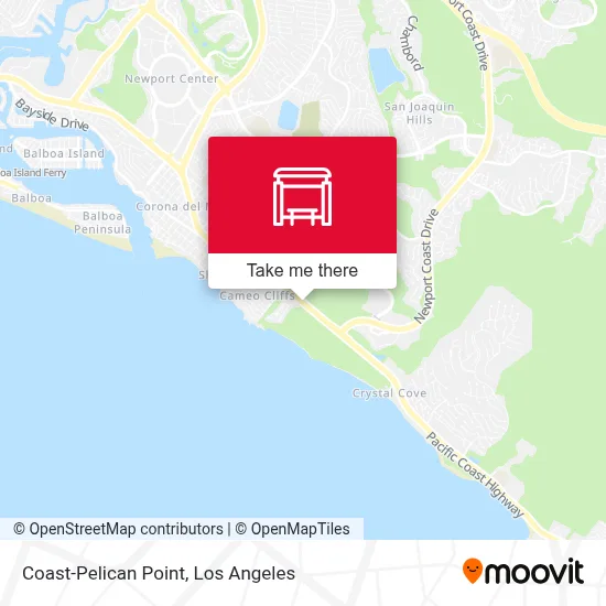 Coast-Pelican Point map