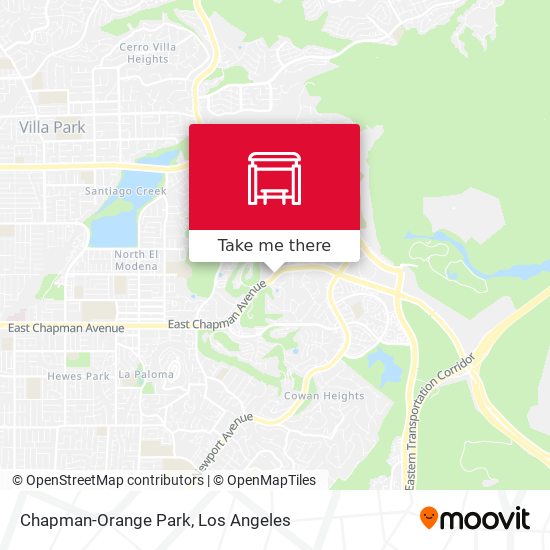 Chapman-Orange Park map