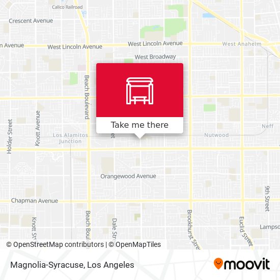 Magnolia-Syracuse map