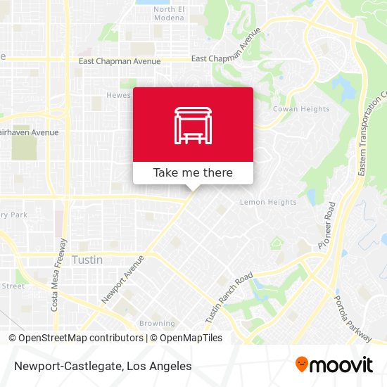 Mapa de Newport-Castlegate