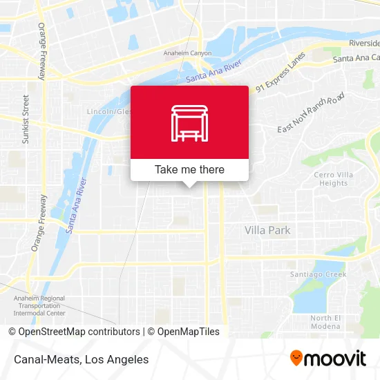 Canal-Meats map